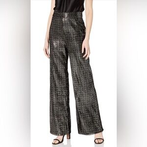 House of Harlow 1960 Black Glitter Pants
